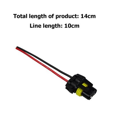 2-10PCS 9005 9006 9012 9140 9145 9150 9155 HB3 HB3 H10 Bulb Socket Female Adapter Connector for Headlight Fog Lamp Lights