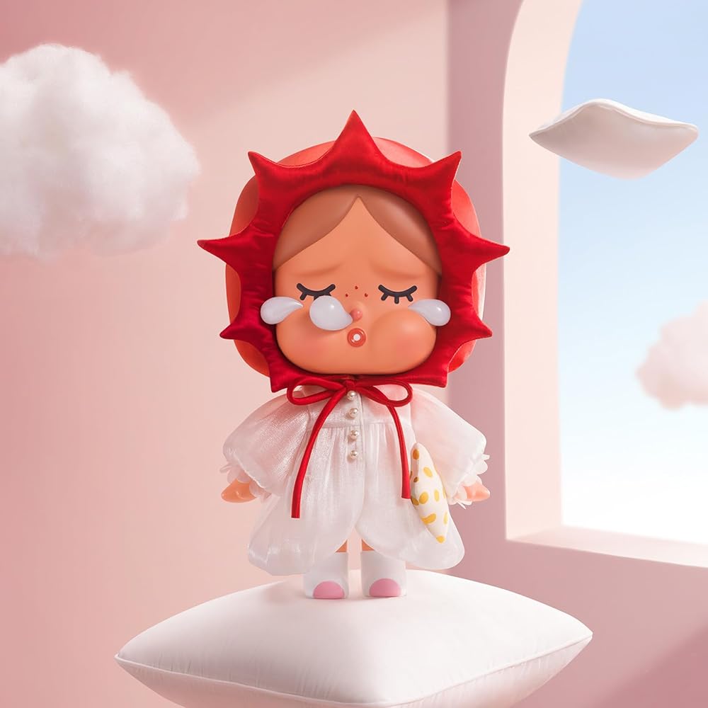 Pop Mart Mega Crybaby The Sleepy Sunny 400% Collectible Figure Toy Model Gift