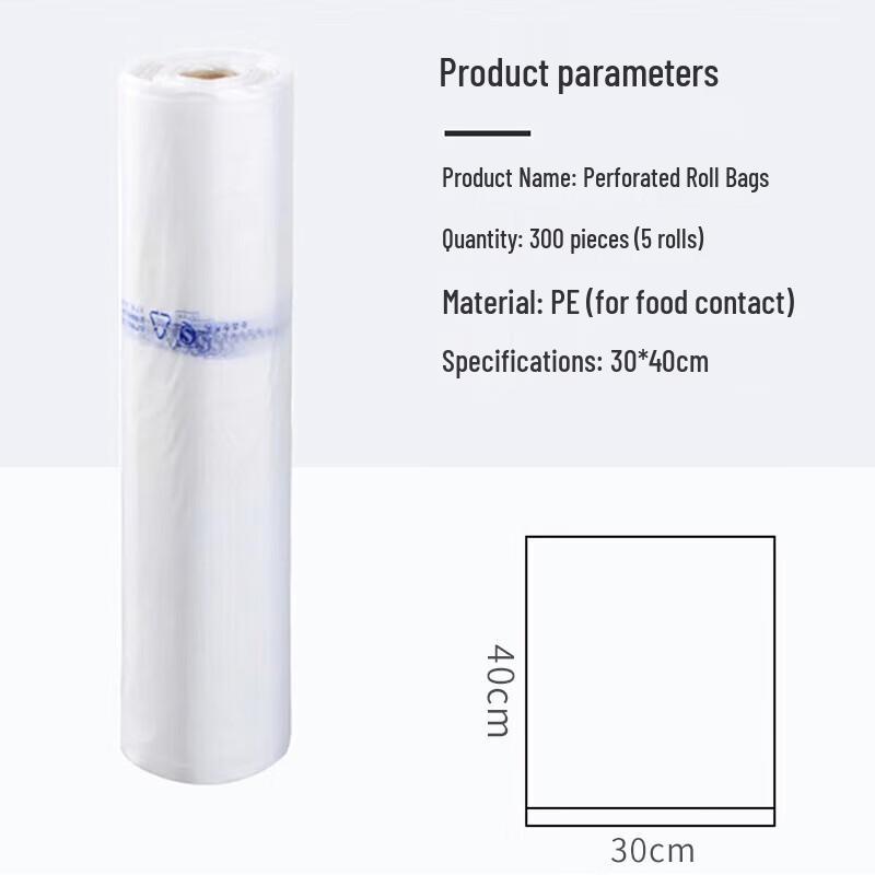 Thickened Food Preservation Roll Bags