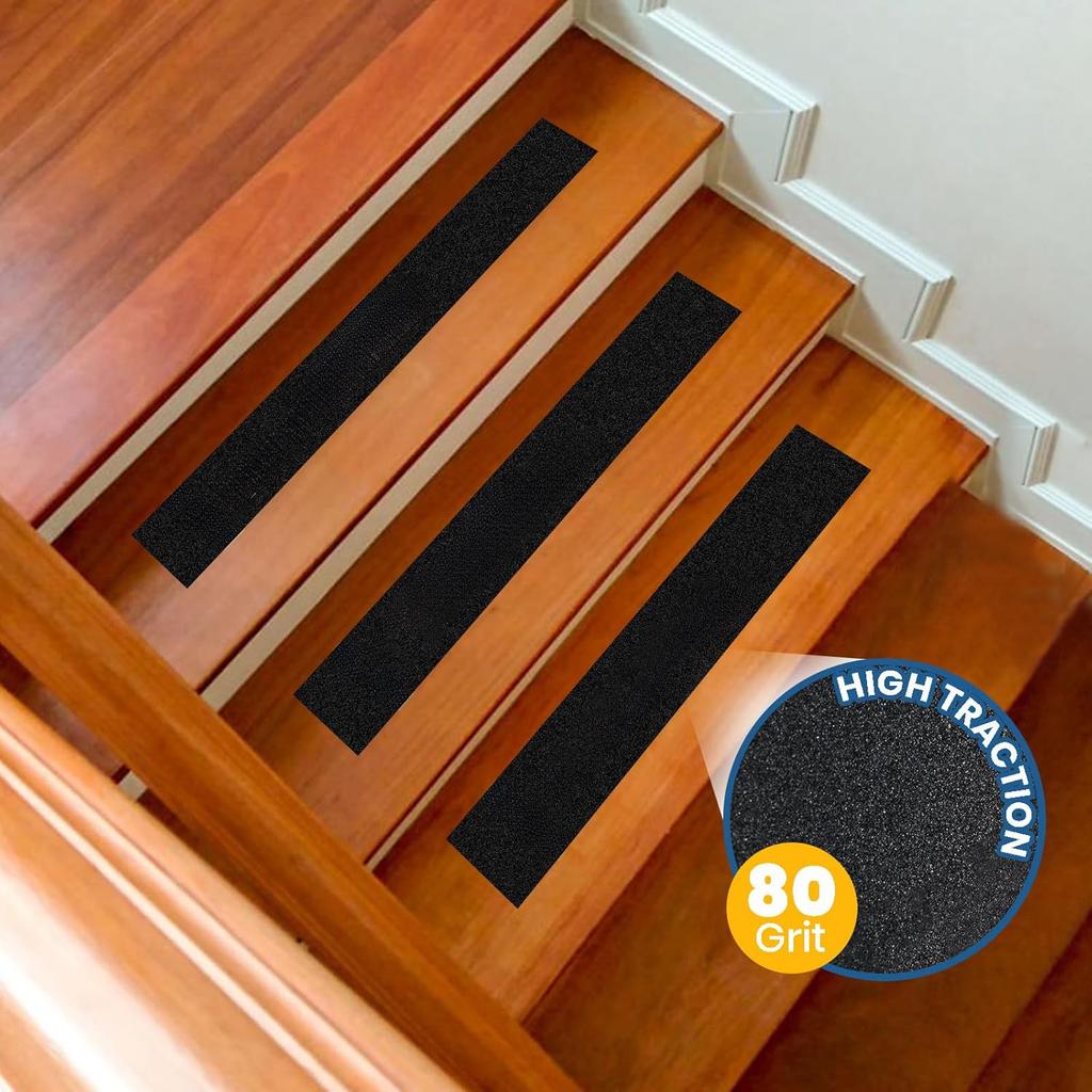 Heavy Duty Anti Slip Tape Waterproof Outdoor Grip Tape For Stair Steps Ramp Skateboards Adhesive Non Slip Strips