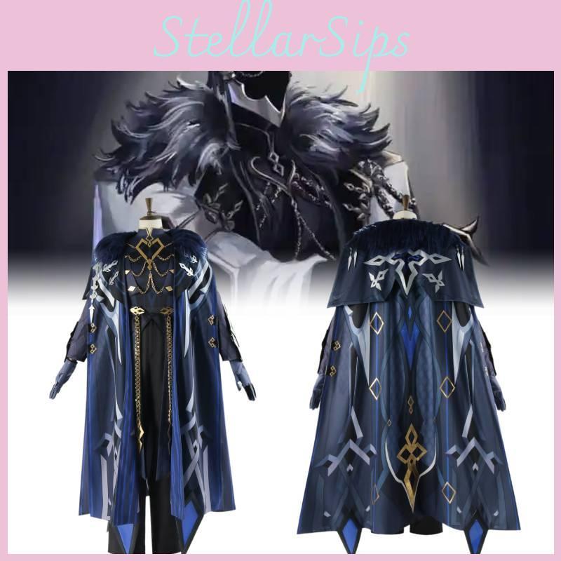 Stunning Genshin Impact Cosplay Costume For Capitanos Fools Team With Satin And Cotton