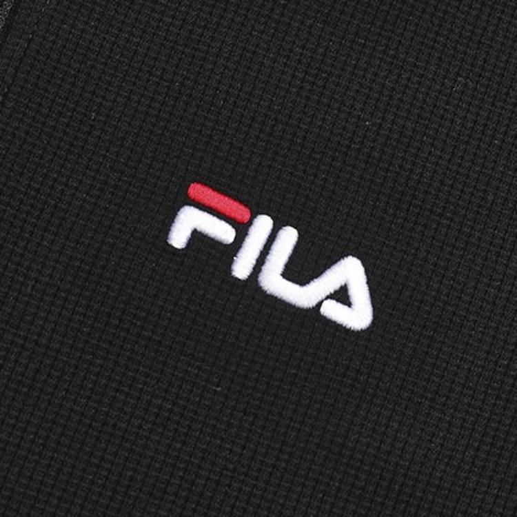 FILA 2023 Mid-Length Casual Polo Dress Women Dresses Black F51W328301FBK