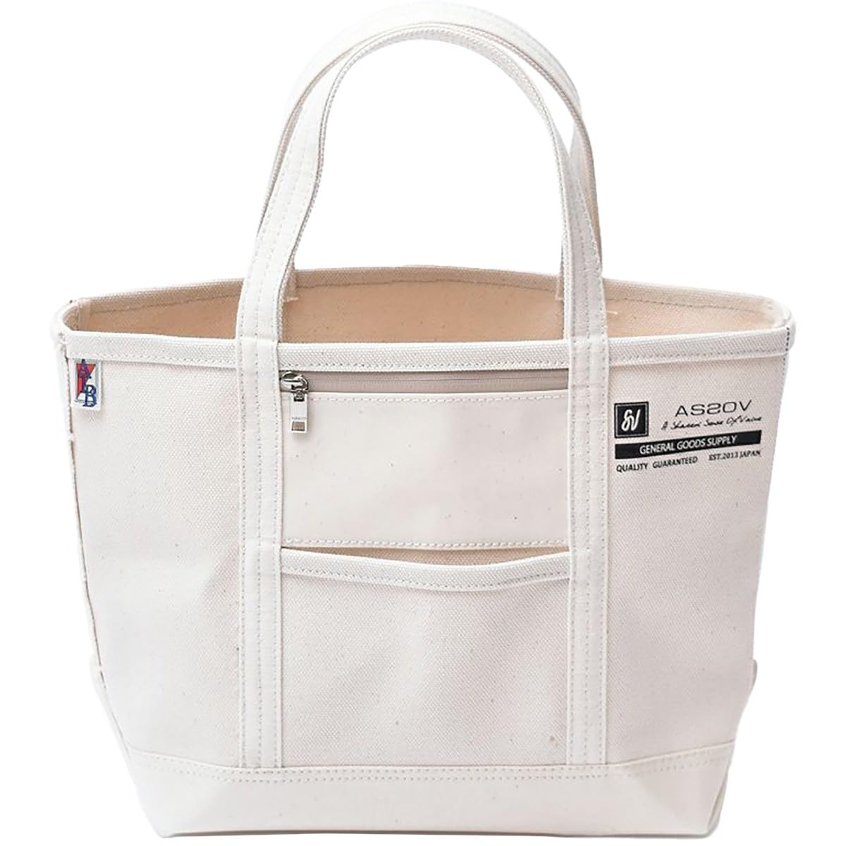 

[Assob] ALBERTON CANVAS TOTE SS size BEIGEAlberton canvas tote beige