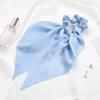 Frauen Stoff Haar Seil Satin Material Lange Band Haar Band Hohe Elastische Haar Krawatte Stirnband Haar Styling Werkzeuge