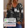 V-neck Long-sleeved T-shirt, Casual Fashion Long-sleeved Sports Shirt, New Women's Clothing Long-sleeved In Autumn and Winter