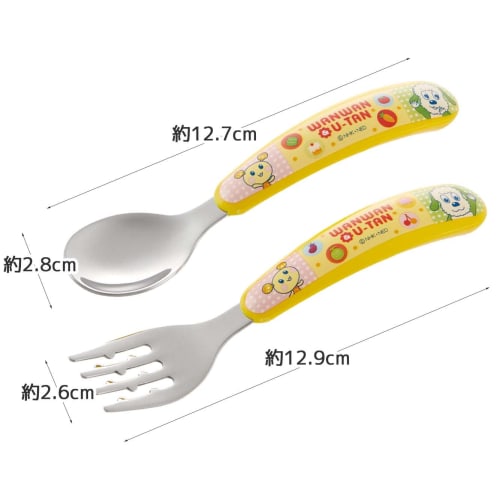 Skater Children's Spoon Fork Set Inai Inai Baa! SFBS1-A