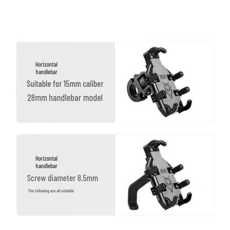 Shockproof Mobile Phone Mount for Motorcycles/Bicycles - Anti-Drop Octopus Bracket for Riders