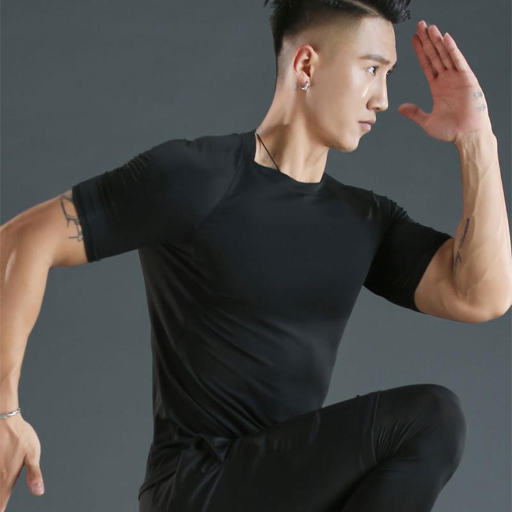 Quick Dry Sports Top Casual Running Speed Dry Clothing New Stretch Bodysuit  Men