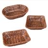SIFAR Rattan-Style Square Storage Baskets (5-Pack)