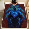Blue Beetle Hero Blanket, Versatile Throw for Bedroom Interior, Perfect Gift for Superhero Collectors.chl