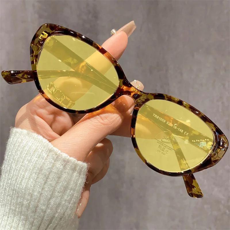 

Очки для близорукости «кошачий глаз» с защитой от синего света, оправа «бабочка», очки для близорукости с металлическим корпусом, защита глаз от ночного видения -2.0 леопардовый