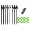 Outdoor Ground Camping Tent Stakes Anchors Pegs Windproofed Tent Stakes for Outdoor Activity and Garden Use