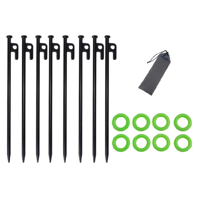 Outdoor Ground Camping Tent Stakes Anchors Pegs Windproofed Tent Stakes for Outdoor Activity and Garden Use