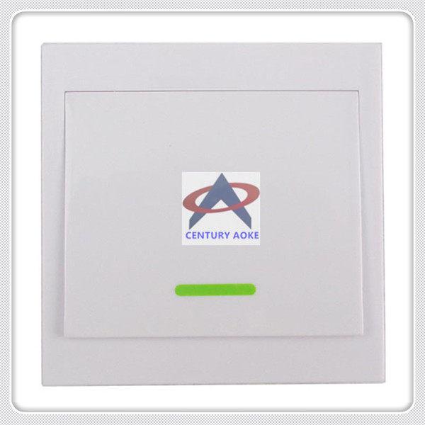 220V Remote Control Wall Switch Panel, 86-Type, Wireless with Adhesive Mount