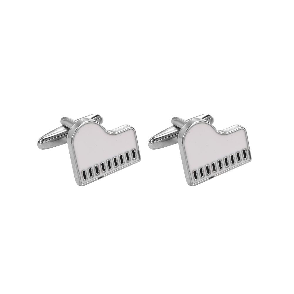 Musical Instrument Collection Cufflinks Tuba Jazz Drum Guitar Bass Saxophone Piano Cuff Links Musician Gift