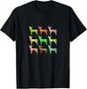 9 Dogs Dog Lovers T-Shirt Unisex T-Shirt