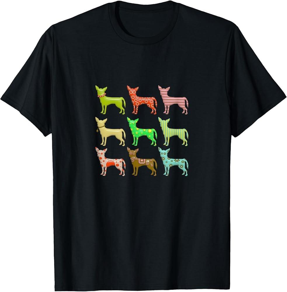 9 Dogs Dog Lovers T-Shirt Unisex T-Shirt XXXL