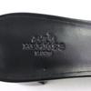 HERMES Mule Oasis H motif velour and leather sandals Velor Women 37.5 232162Z Used