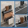 Carbon Steel Cutting Board Rack Heavy Duty Wall-Mounted Holder Kitchen Storage Rack  Indoor Use