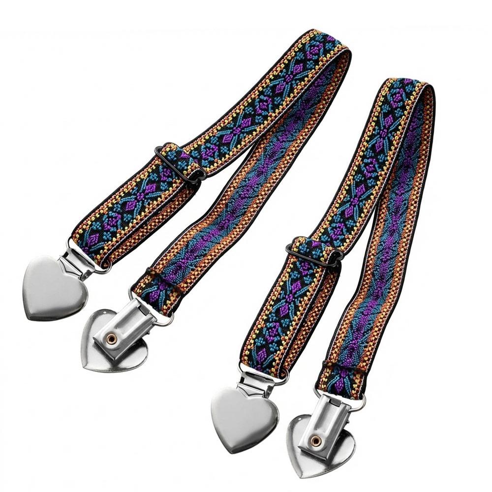 Ethnic Style Lingerie Shoulder Straps Rhinestones Elastic Bra Shoulder Strap Detachable Letters Bra Decorative Strap