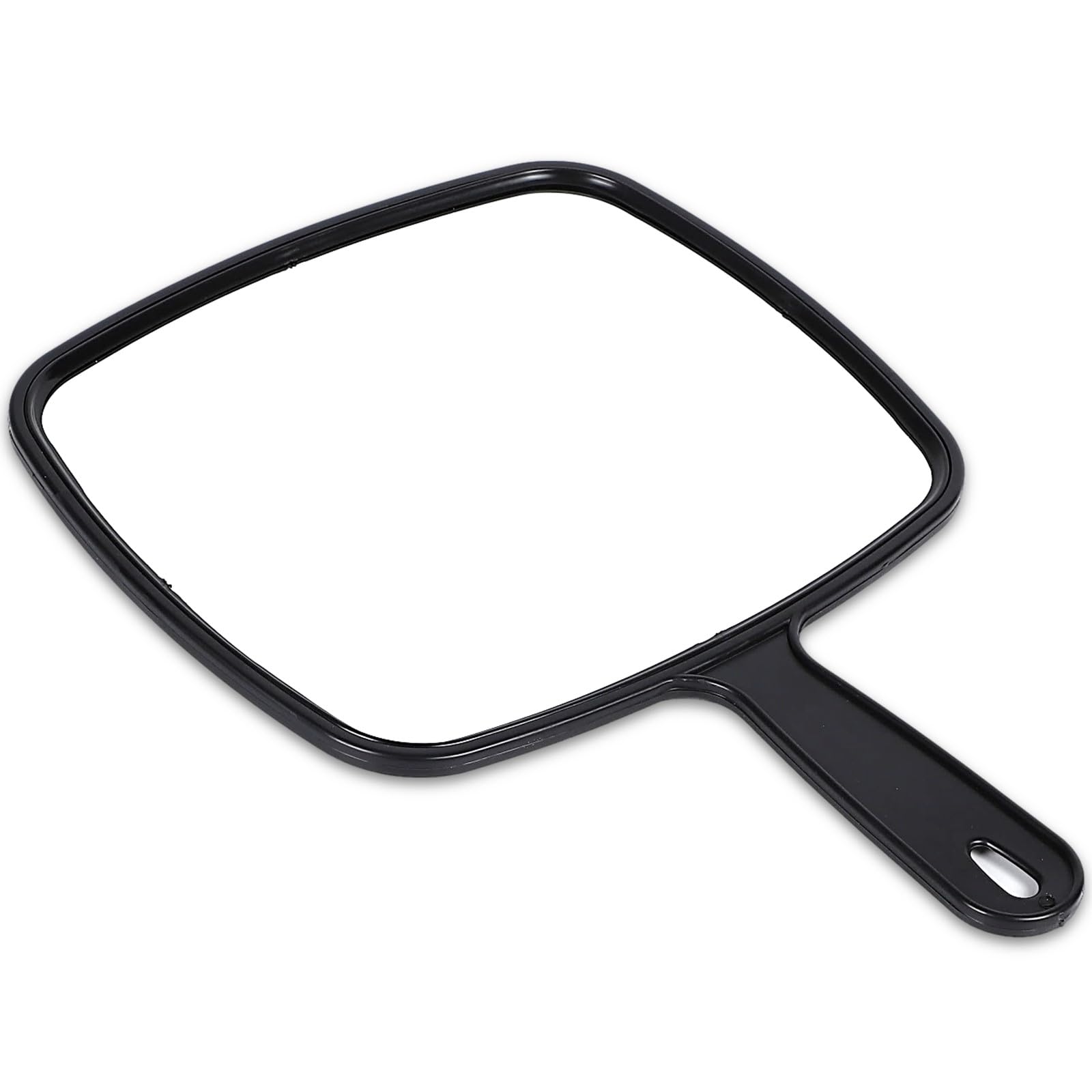 

Rubonarie Handheld Mirror, 32 x 23 x 12 cm (Black), for Beauty Salons, Dentistry, and Makeup.