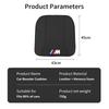 -Car Seat Pad Anti-slip Protect Seat Cover Mat Leather Cushion For BMW M Sport M1 M3 M4 M5 M6 E46 E90 E60 F10 F30 E39 E36 F20 E8