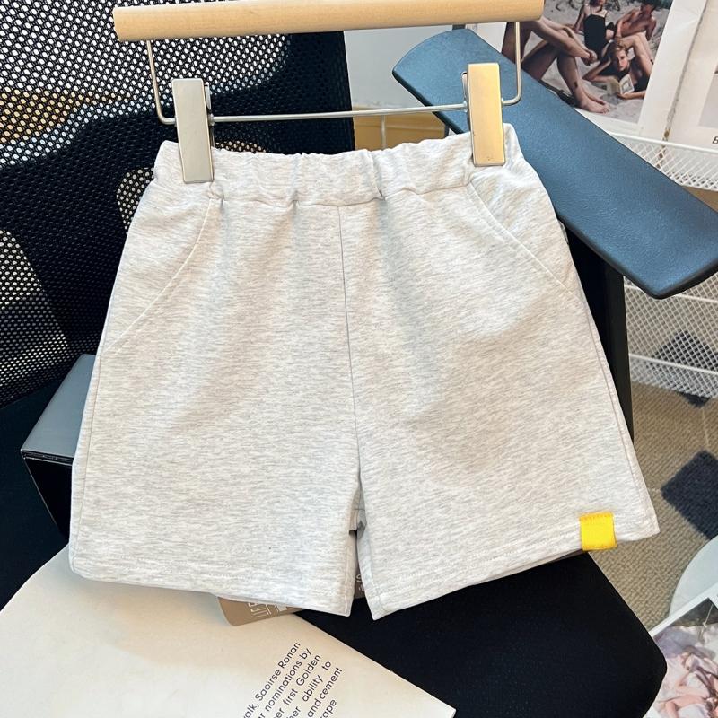 Kids Boys Shorts Summer Breathable Solid Elastic Waist Sports Short Trousers Casual Running Short Pant For Children Clothes