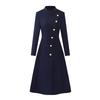 Women's Tluoman Professional Waist-Cinched Wool Blend Coat
