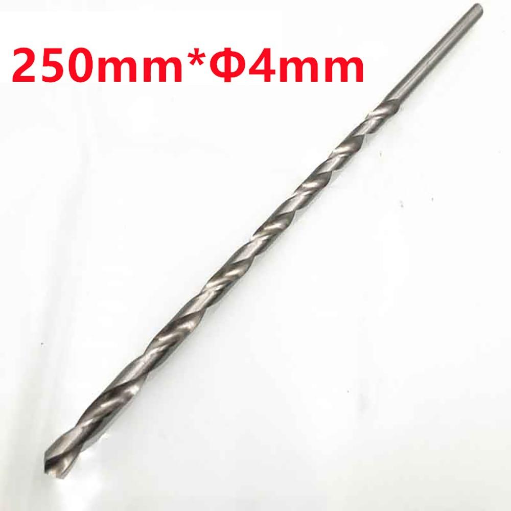1Pcs Diameter 2-6mm Extra Long Drill Bit HSS Steel Length 160-300mm Drilling Tool Straight Shank Power Tool