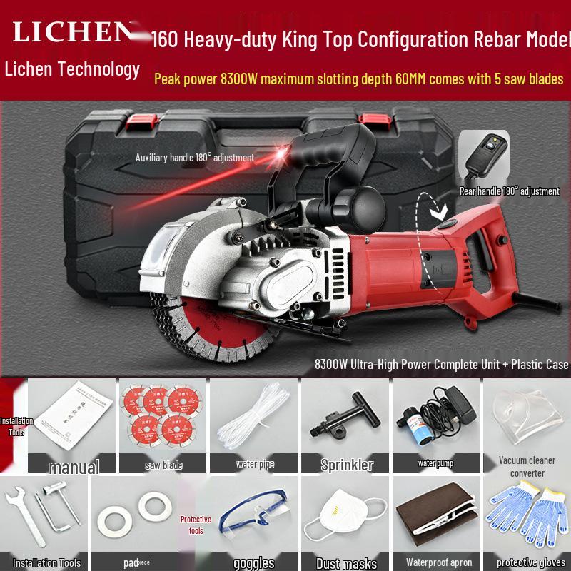 Lichen Tech Dust-Free Concrete Cutting & Installation Tool