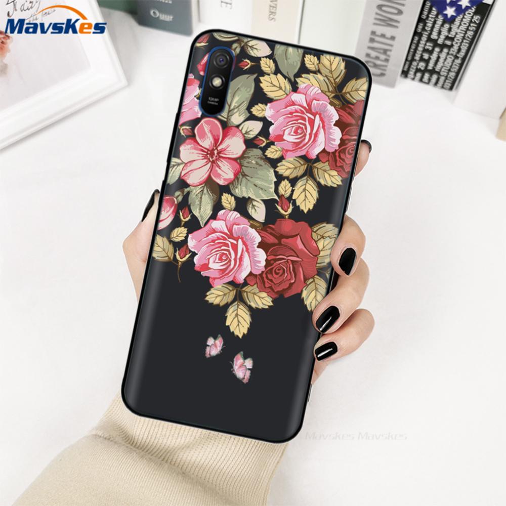 Weiche Hülle für Redmi 9A Hülle Redmi9A Abdeckung Silikon Schutzhülle TPU Handy Rückseite für Xiaomi Redmi 9A Hülle 9 A Stoßfänger Hüllen etui