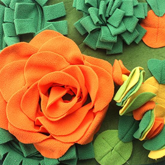 Haustier Schnüffelmatte Interaktive Meerschweinchen Schnüffelmatte Langsame Fütterung Kaninchen Futtersuche