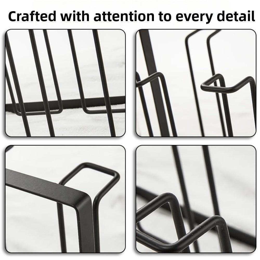 With Tray Tea Cup Rack Durable Water Cup Shelf Cup Accessories Glass Cup Stand Hospitality
