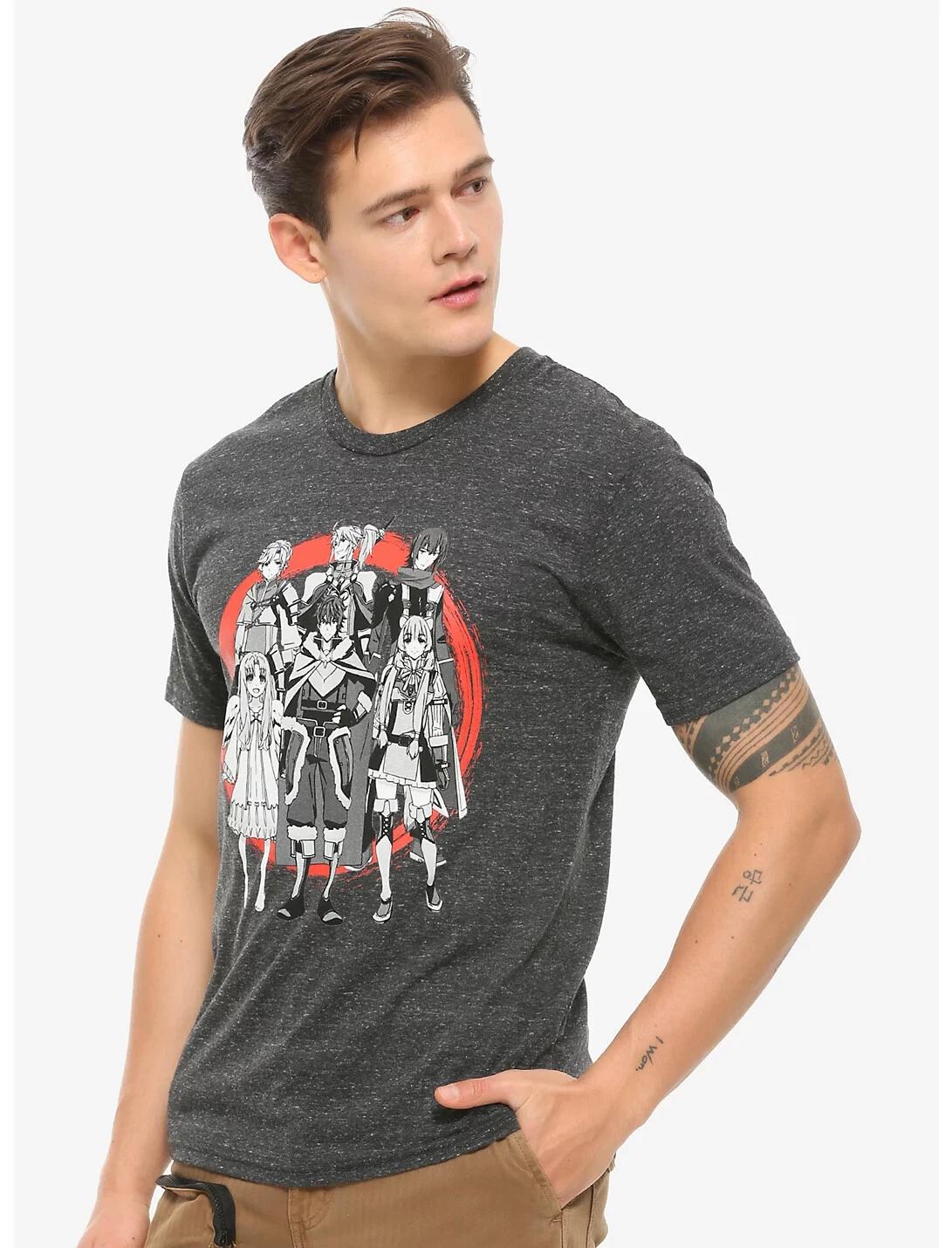 

The Rising of the Shield Hero Characters Mens T-Shirt NWT XS, M, L, XL L