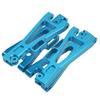 2pcs RC Suspension Arm Aluminum Alloy DIY Upgrade Front and Rear Lower Swing Arm for JLB 1 10 TruckBlue