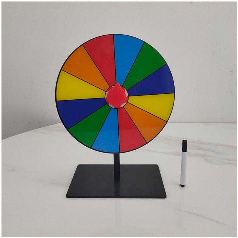 Lucky Draw Erasable Turntable Game Stand