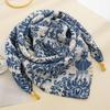 Women's Magnetic Buckle Cotton Scarf - Stylish, Lightweight, Comfortable Neck Protection