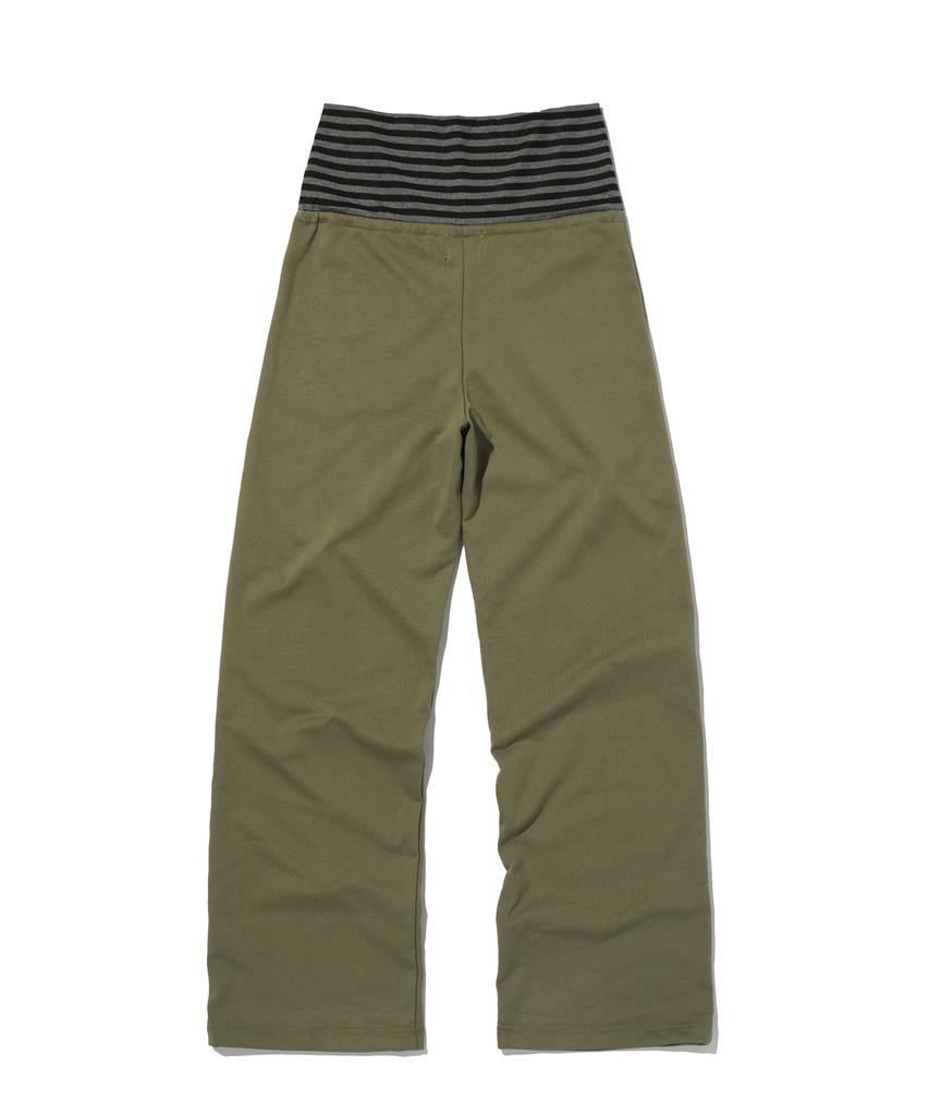 Seuweideu Layered Long Pants [Khaki]