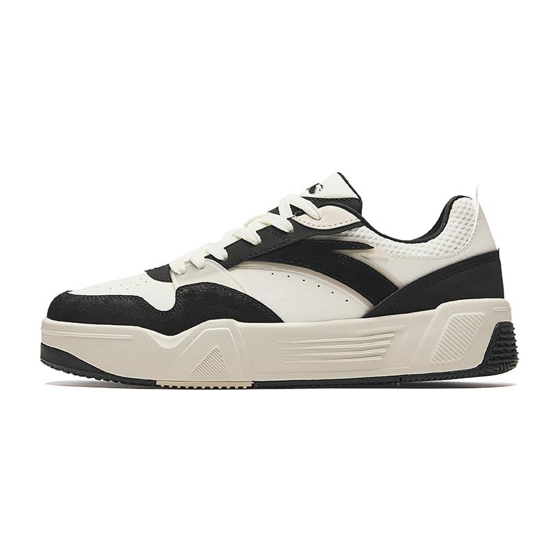 

Anta C37 Series Comfortable Lightweight Low-Top Sneakers Men Sneakers Black White 912438037-4 39