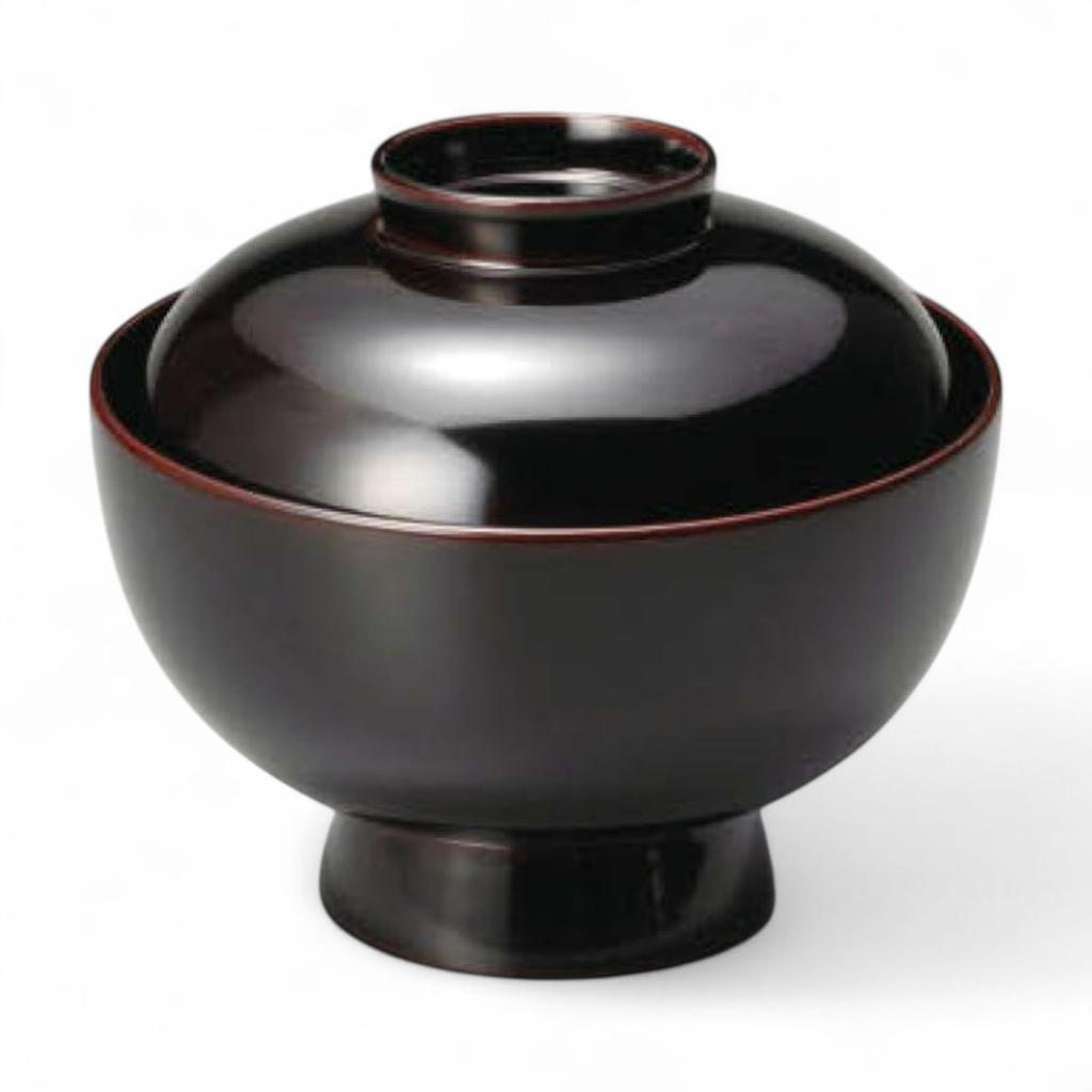 Family Lacquerware Genuine Lacquer Made in Japan J-kitchens Bowl, Wooden, Finish, Hand-Painted, PID-634761,