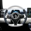 High Hand Sewing Stitching Car Steering Wheel Cover For BYD ATTO 3 Yuan Plus 2025 2025 2025 Nappa Leather Auto Interior Wrap
