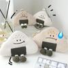 Neck Purse Bag Rice Ball Plush Bag Expression Crossbody Bags Mini Halter Small Bag  Children
