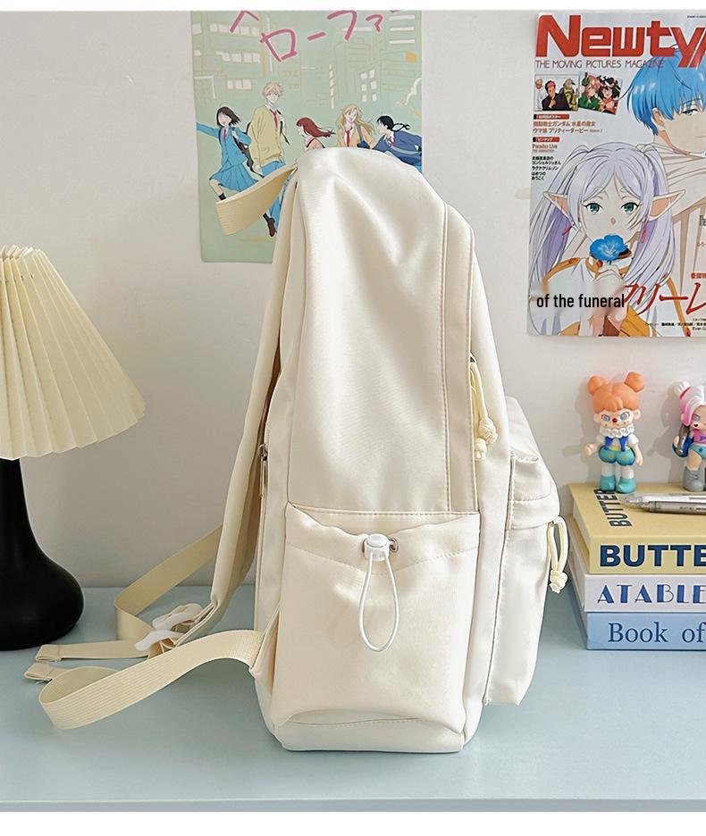 Korean Style Cute Girl's Large Capacity Backpack for School and Fashion