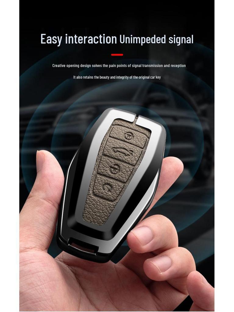 2024 Lynk & Co 03 Key Protective Cover with High-End Creative Buckle for Men's Use