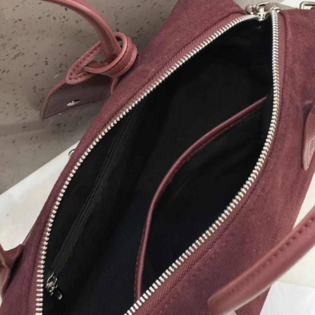 Retro Oil Wax Leather Womens Bag 2025 New And Color-blocking Messenger Bag Underarm Bag Real Leather Womens Bag Casual Handbag