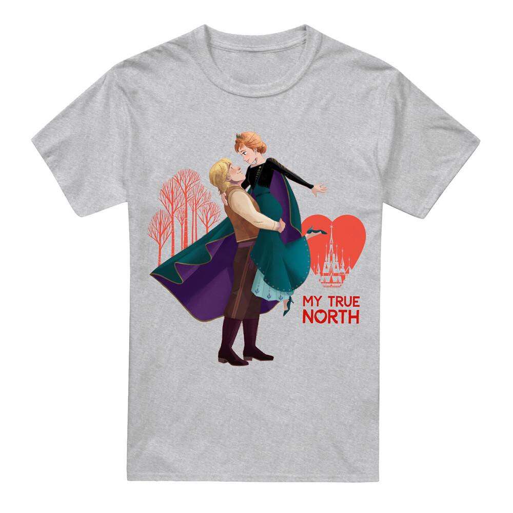 Frozen Valentine S Day Kristoff And Anna My True North Mens T-Shirt S-2XL XXXXL
