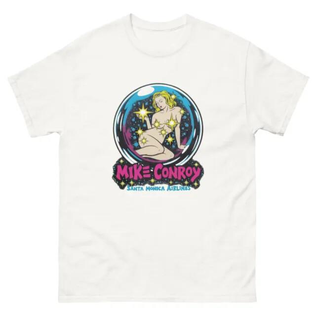 Mike Conroy Santa Monica Airlines Vintage Retro Skateboarding T Shirt Design Unisex T-Shirt S