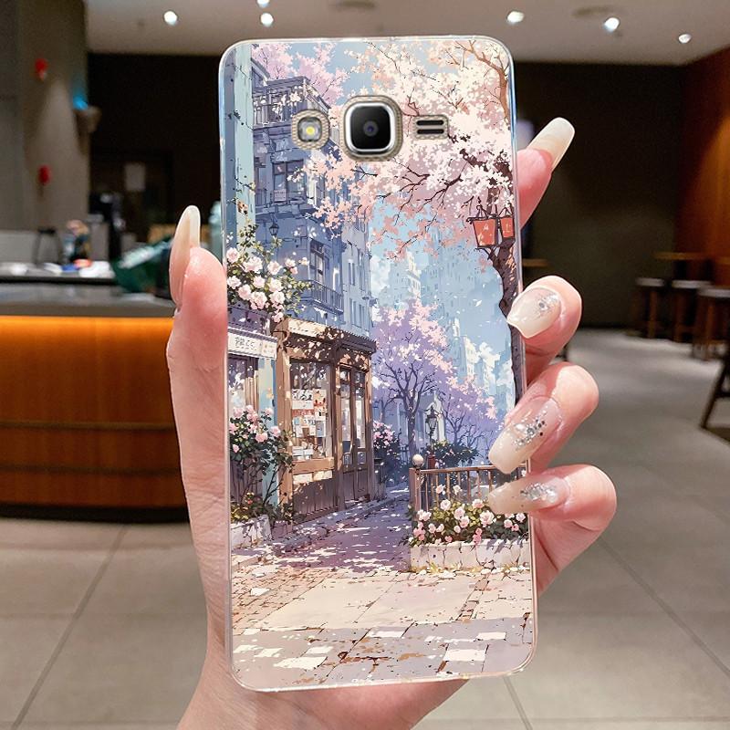 Casing For Samsung Galaxy J2 Prime / J2 Ace / Grand Prime SM-G530 G531H G532F G532G Cute Cool Boys Girls Transparent Phone Case