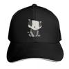 Badger Cute Cartoon Kid Drawing Baseball Cap Summer Hat Fishing Caps Unisex Unique Hats Sunhat Unisexs Luxury Womens
