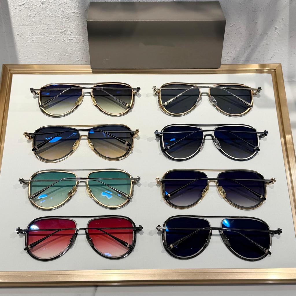 DTS188 Unisex Handmade Aviator Sunglasses - Trendy Metal Design for Parties & Sun Protection